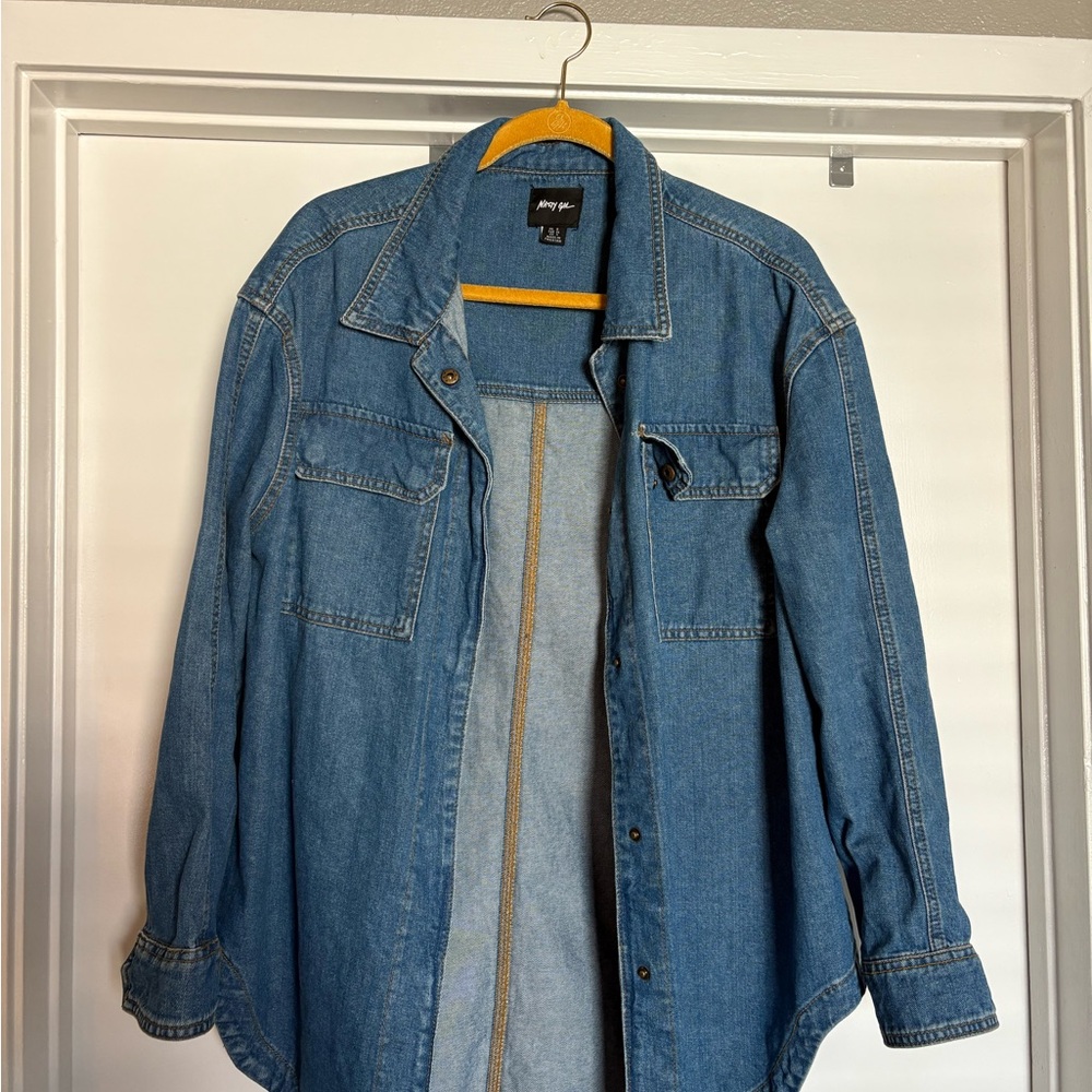 Nasty Gal Blue Denim Jacket